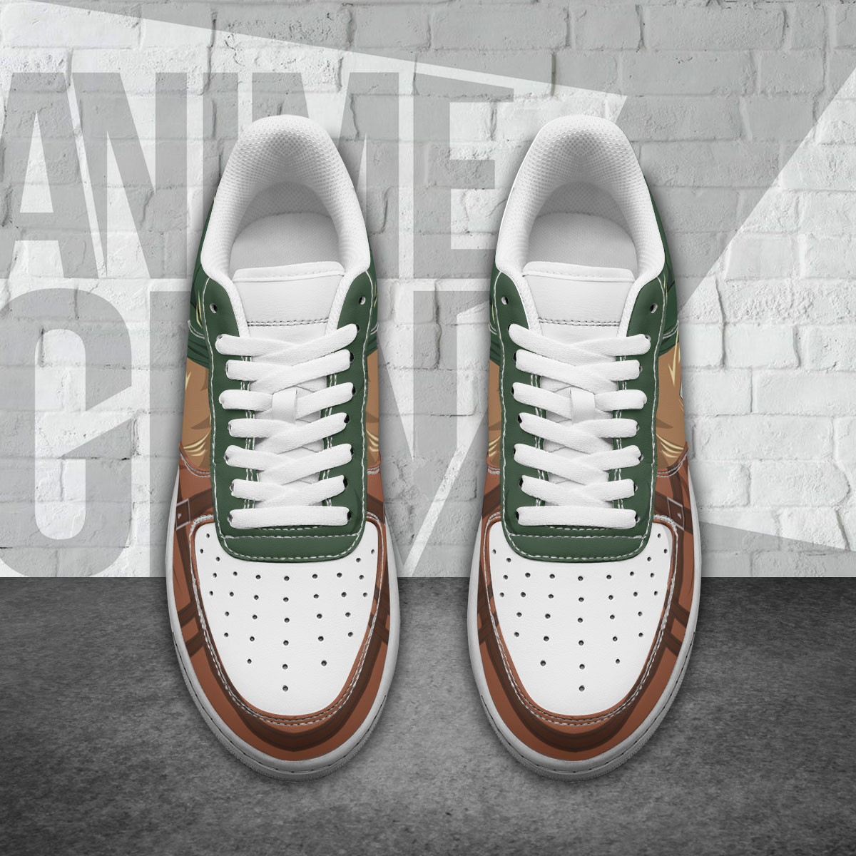 Attack On Titan Air Sneakers Reconnaissance Army Custom Anime Shoes - Image 3