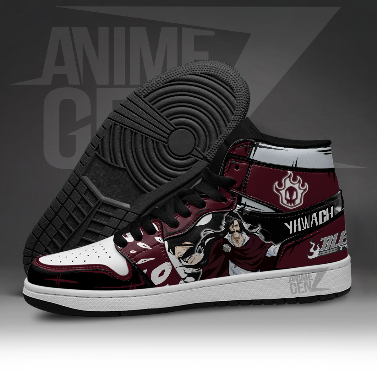 Bleach Yhwach JD Sneakers Custom Anime Shoes - Image 5