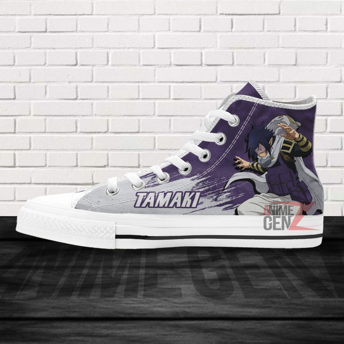 BNHA Amajiki Tamaki High Top Shoes Custom Anime Shoes - Image 4