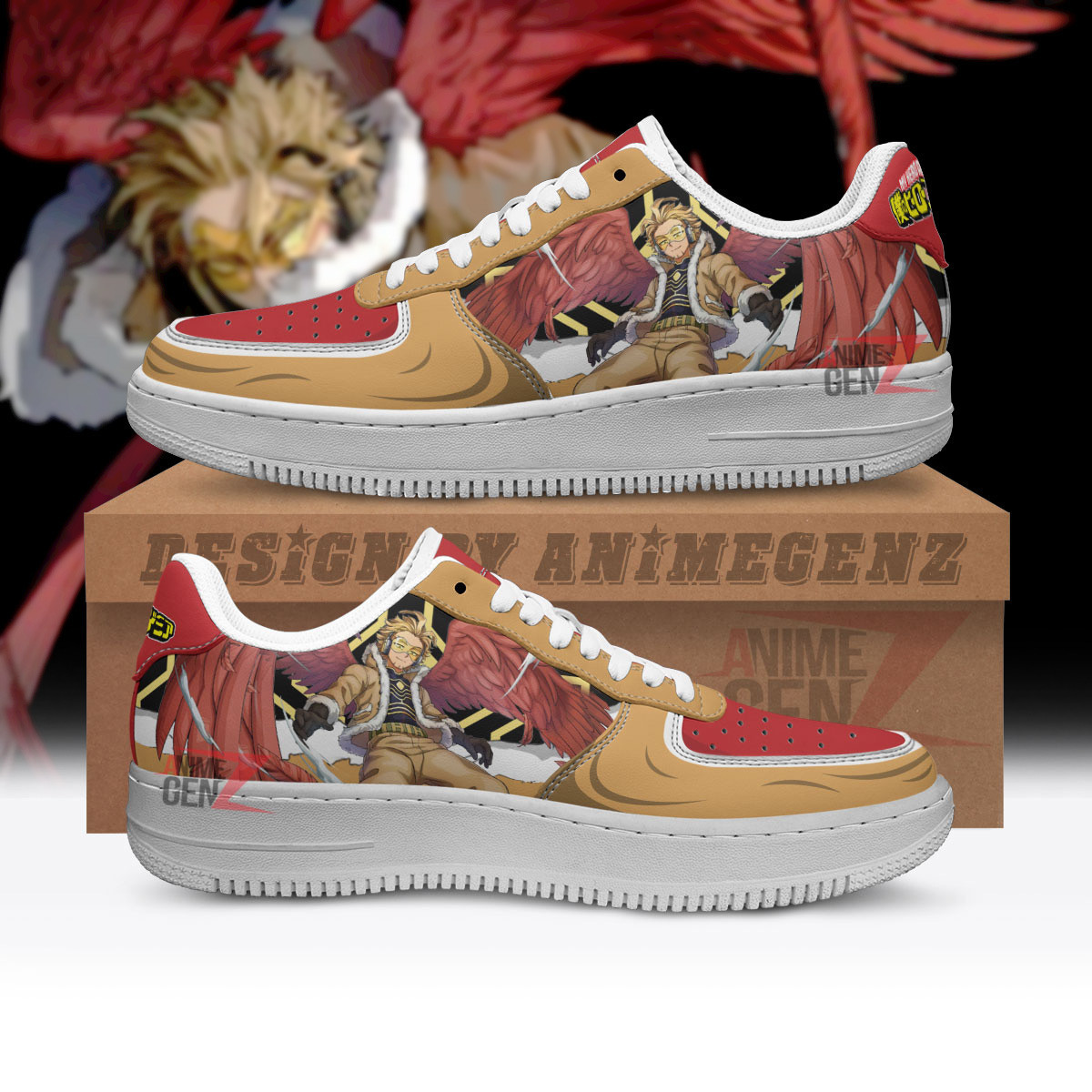 BNHA Keigo Takami Air Sneakers Custom Anime Shoes