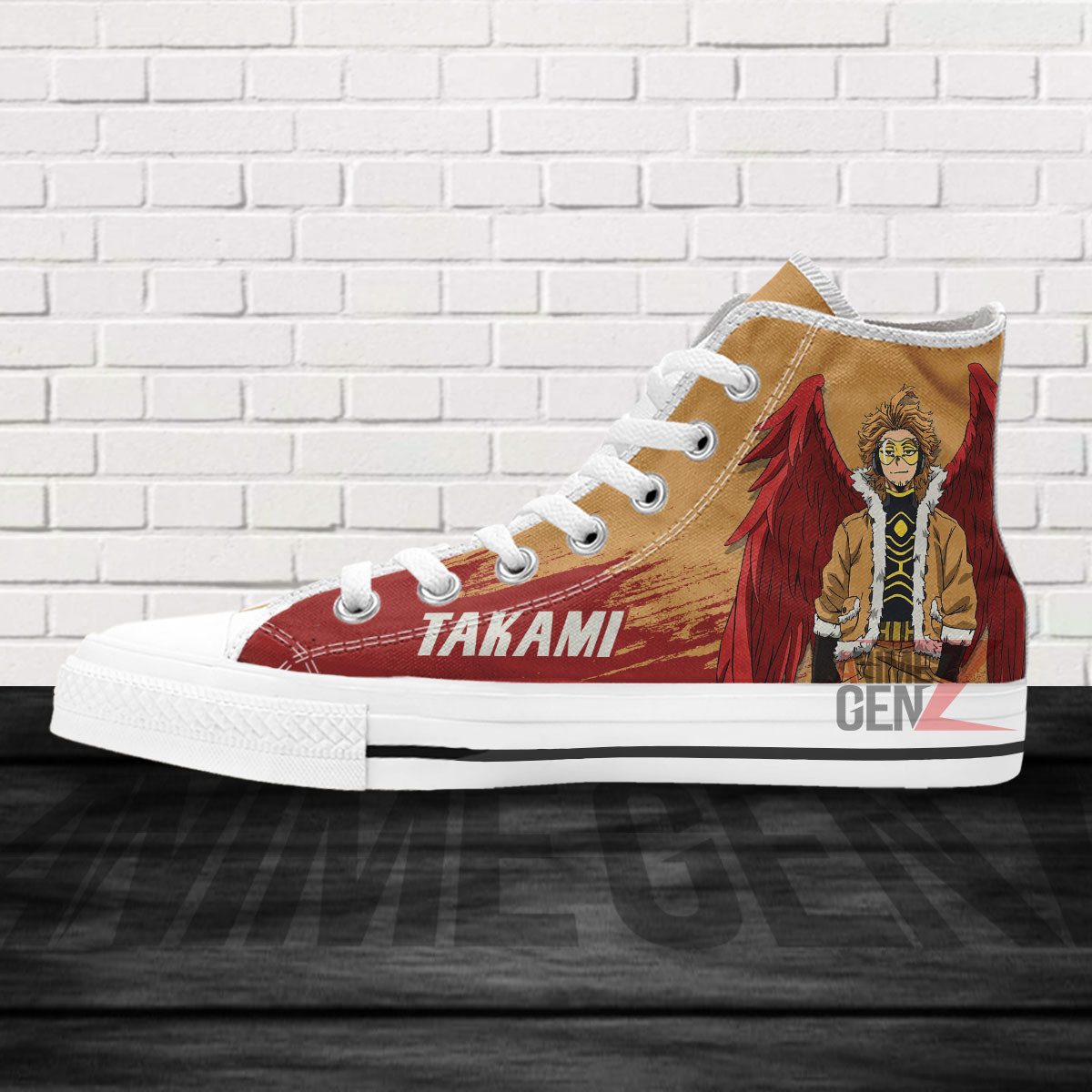 BNHA Keigo Takami High Top Shoes Custom Anime Shoes - Image 4