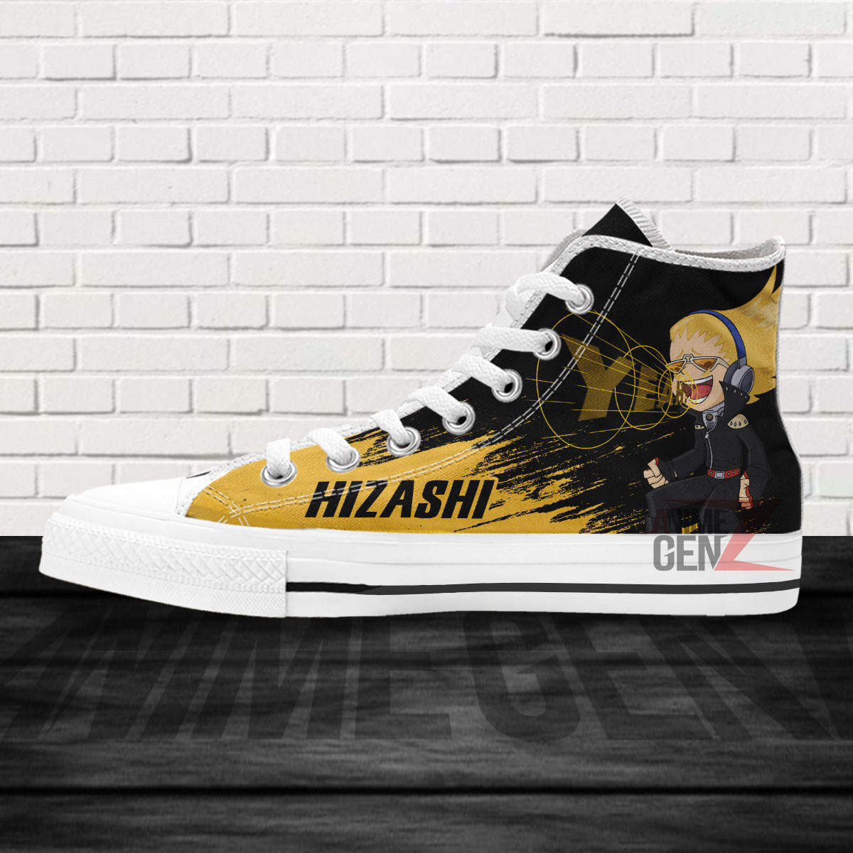 BNHA Yamada Hizashi High Top Shoes Custom Anime Shoes - Image 4