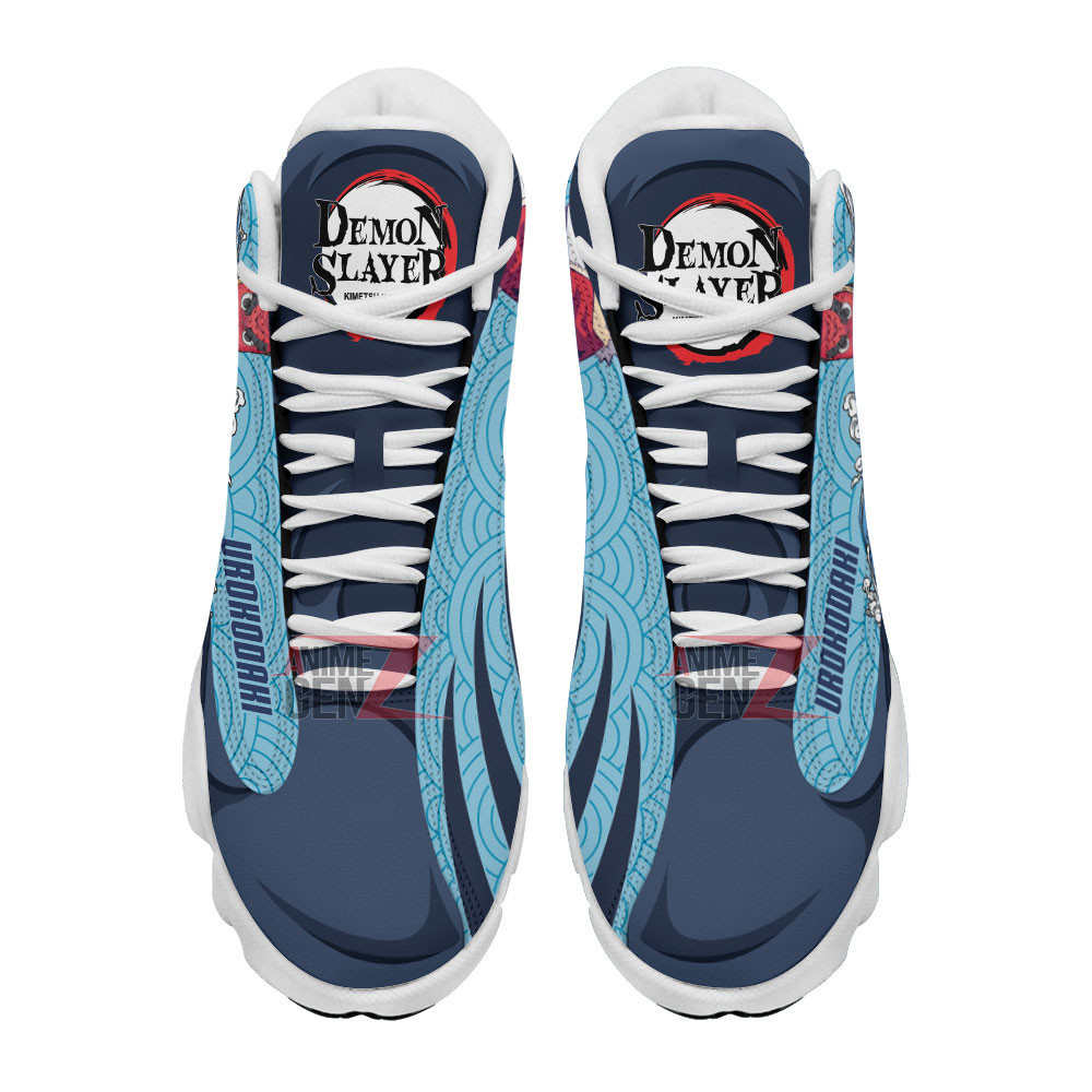 Demon Slayer JD 13 Sneakers Sakonji Urokodaki Air Jordan 13 Custom Anime Shoes - Image 4