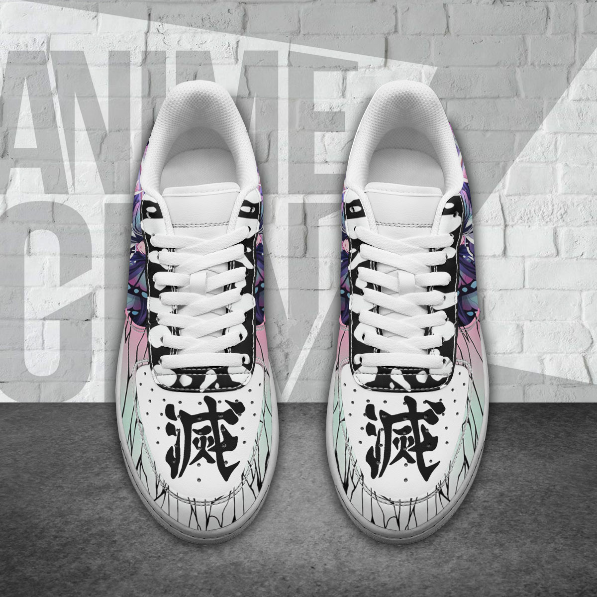 Demon Slayer Kanae Kocho Air Sneakers Custom Anime Shoes - Image 3