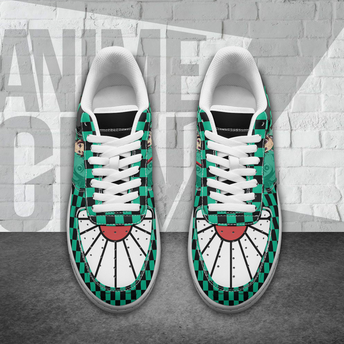 Demon Slayer Tanjiro Air Sneakers Custom Anime Shoes - Image 3