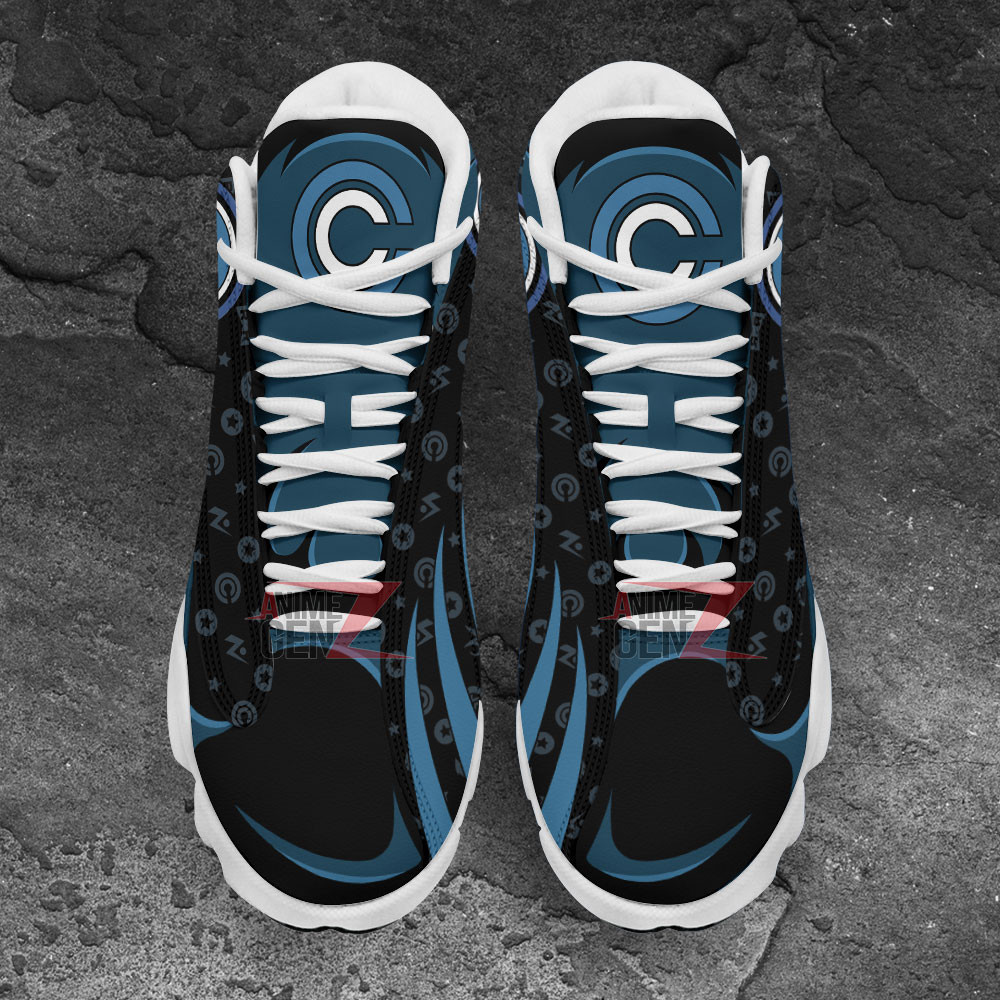 Dragon Ball Capsule Corp Air Jordan 13 Sneakers Custom Anime Shoes - Image 4