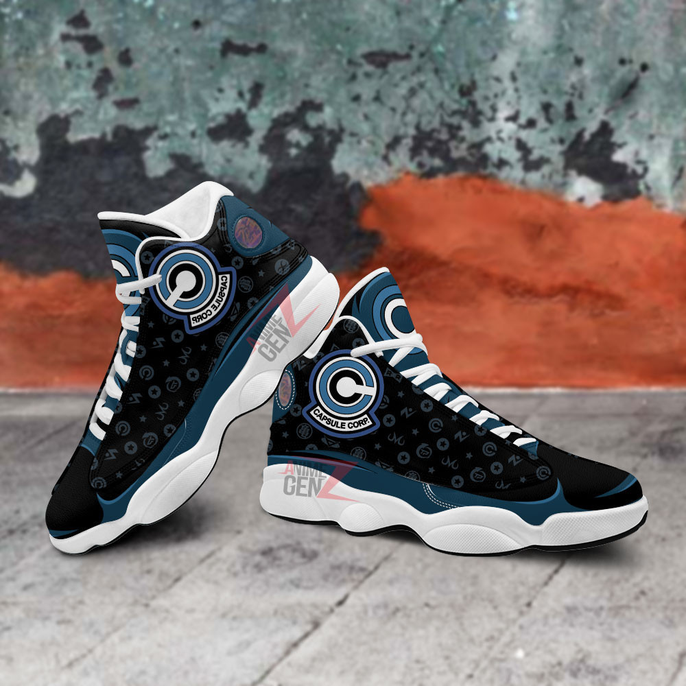 Dragon Ball Capsule Corp Air Jordan 13 Sneakers Custom Anime Shoes - Image 5