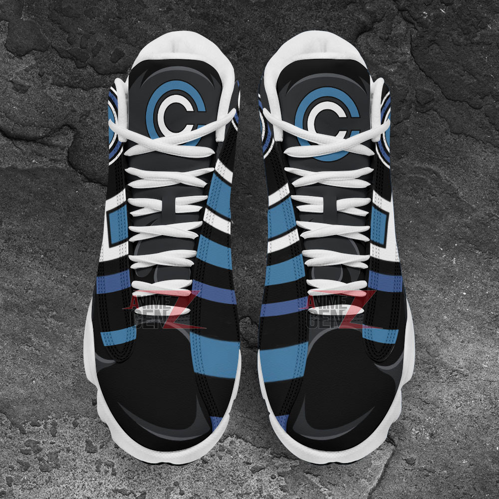 Dragon Ball Capsule Corp Air Jordan 13 Sneakers Custom Anime Shoes - Image 4
