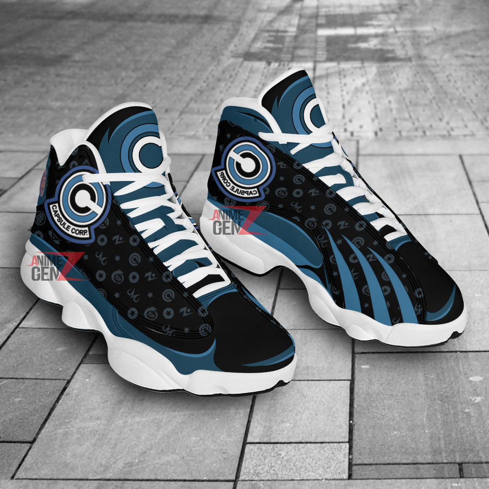 Dragon Ball Capsule Corp Air Jordan 13 Sneakers Custom Anime Shoes - Image 2