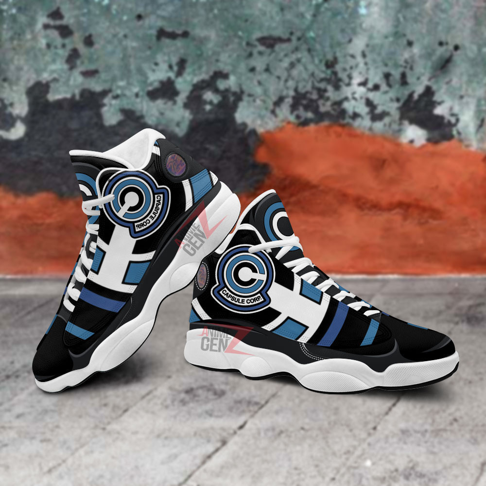 Dragon Ball Capsule Corp Air Jordan 13 Sneakers Custom Anime Shoes - Image 5