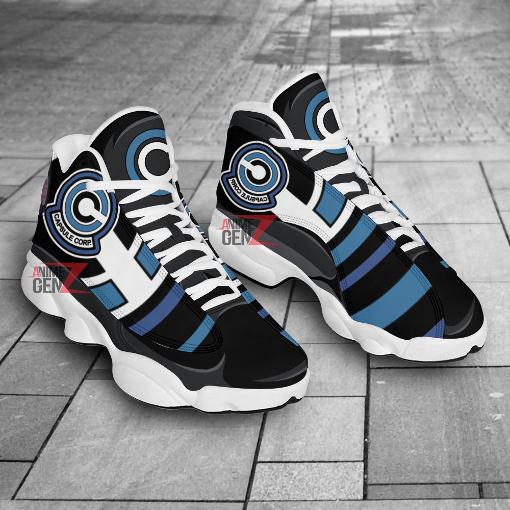 Dragon Ball Capsule Corp Air Jordan 13 Sneakers Custom Anime Shoes - Image 2