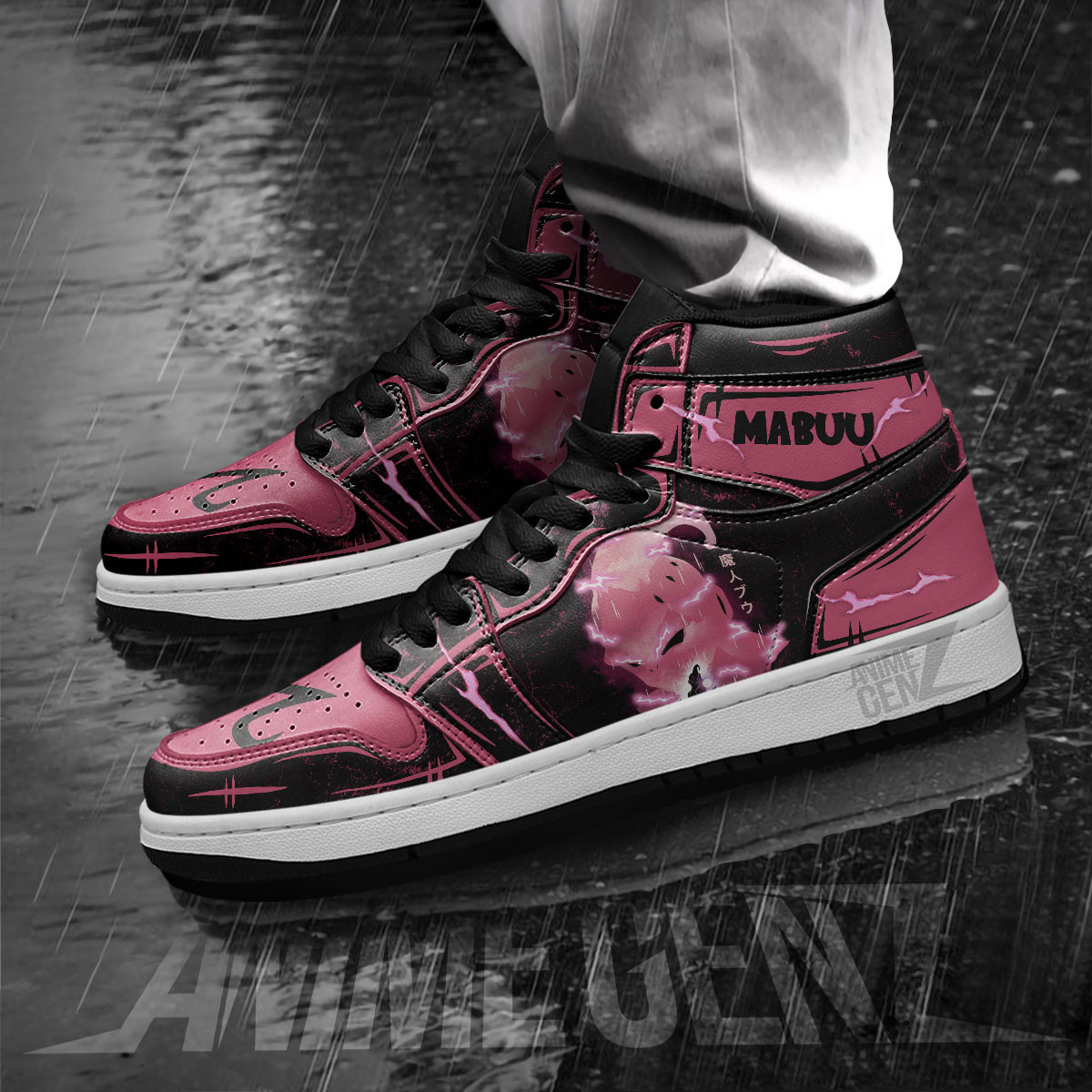 Dragon Ball Majin Buu JD Sneakers Custom Anime Shoes - Image 3