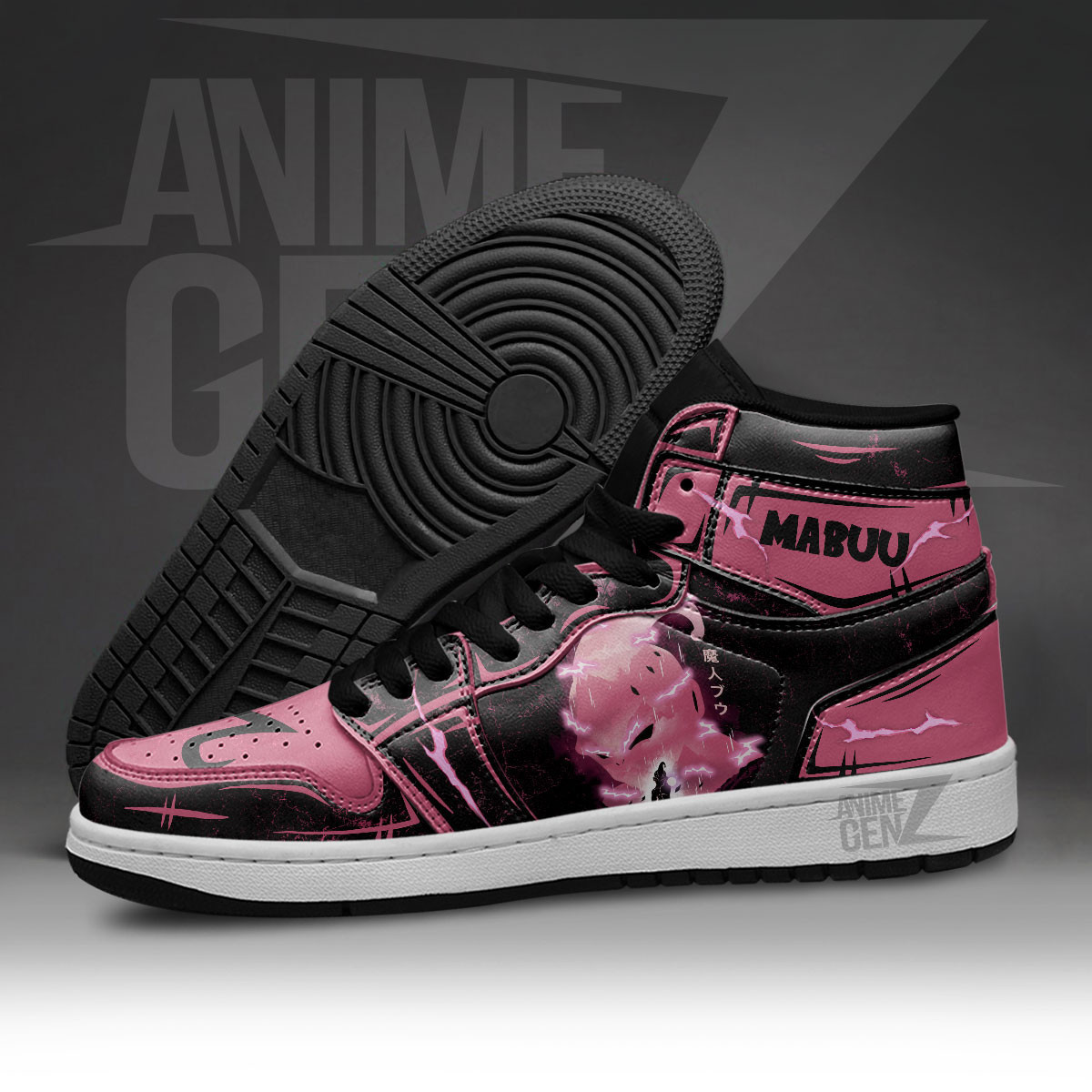 Dragon Ball Majin Buu JD Sneakers Custom Anime Shoes - Image 5