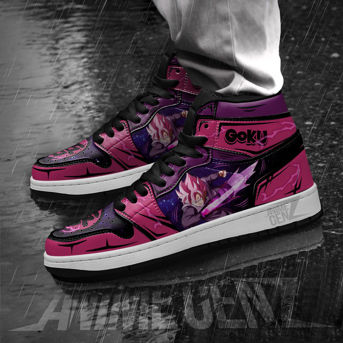 Dragon Ball Son Goku JD Sneakers Custom Anime Shoes - Image 3