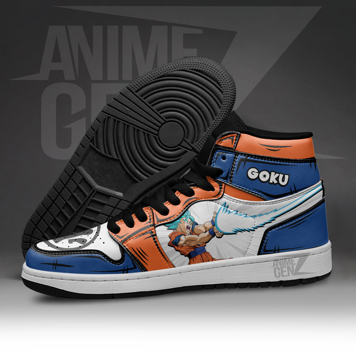 Dragon Ball Son Goku Vegeta JD Sneakers Custom Anime Shoes - Image 5