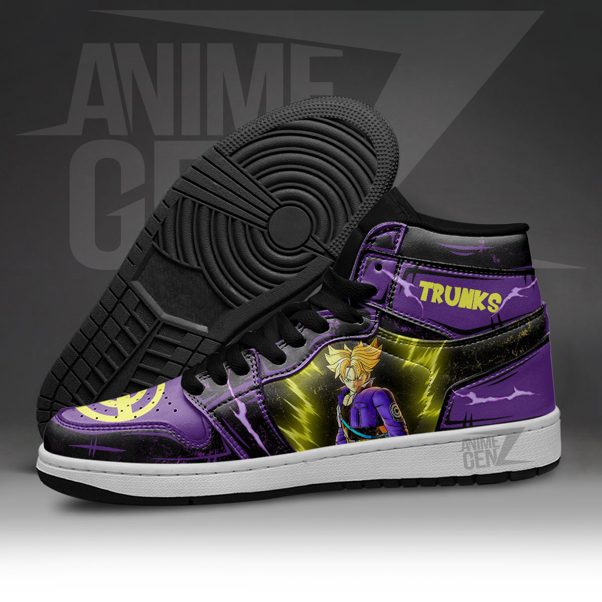 Dragon Ball Trunks JD Sneakers Custom Anime Shoes - Image 5