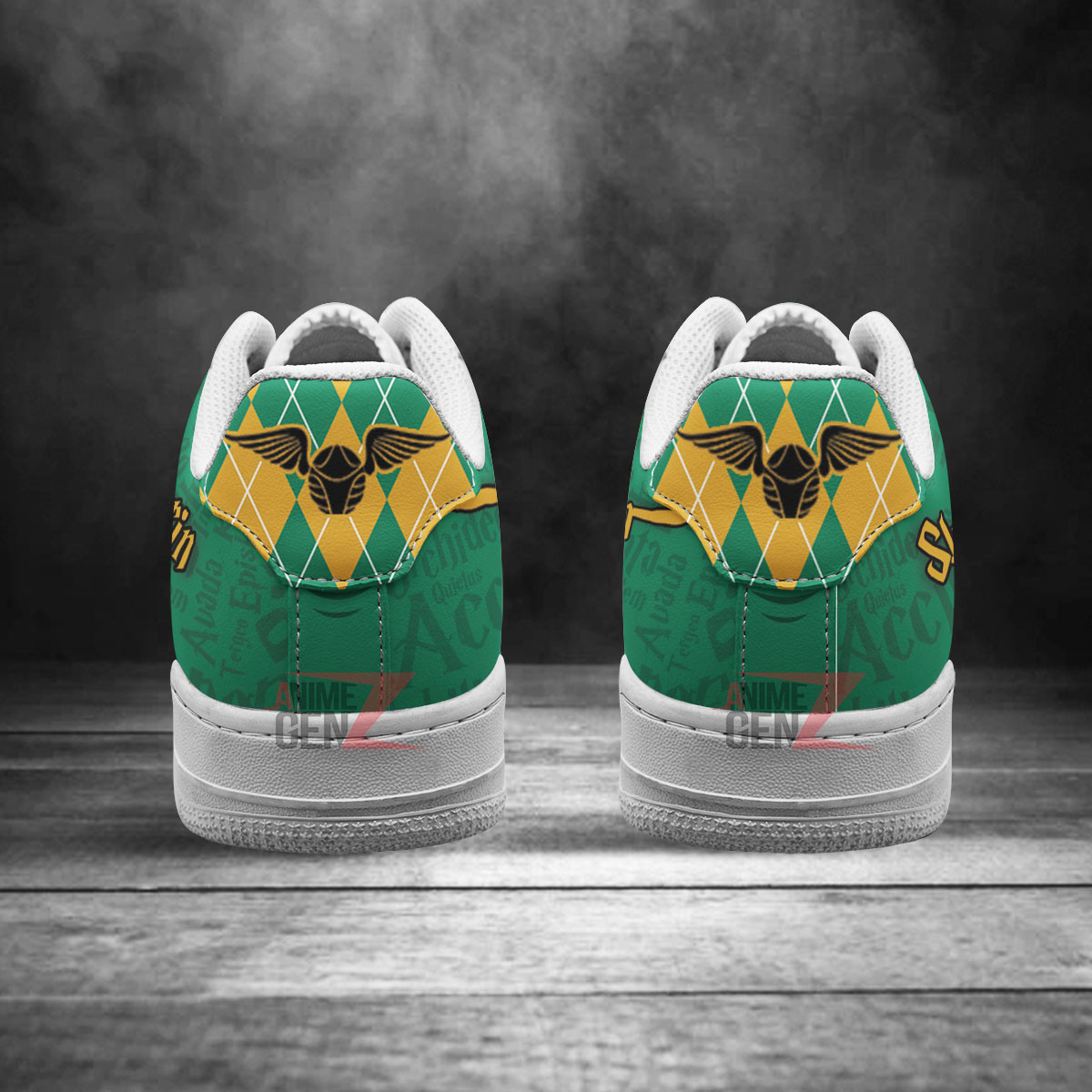 Harry Potter Slytherin Air Force Sneakers Custom Anime Shoes - Image 5