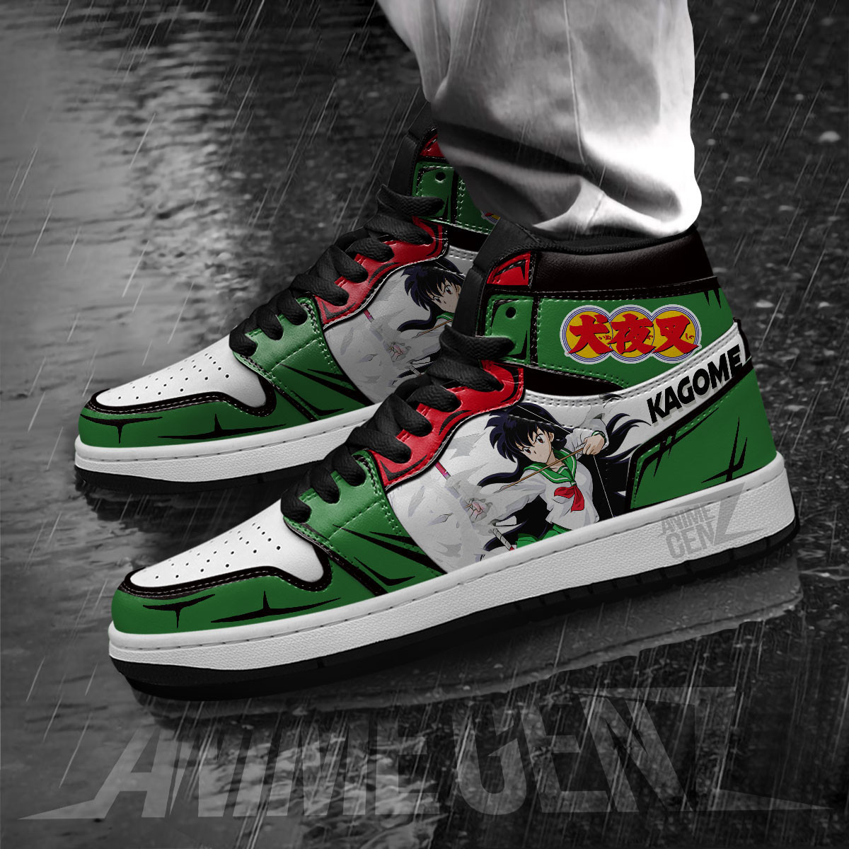 Higurashi Kagome JD Sneakers Inuyasha Custom Anime Shoes - Image 5