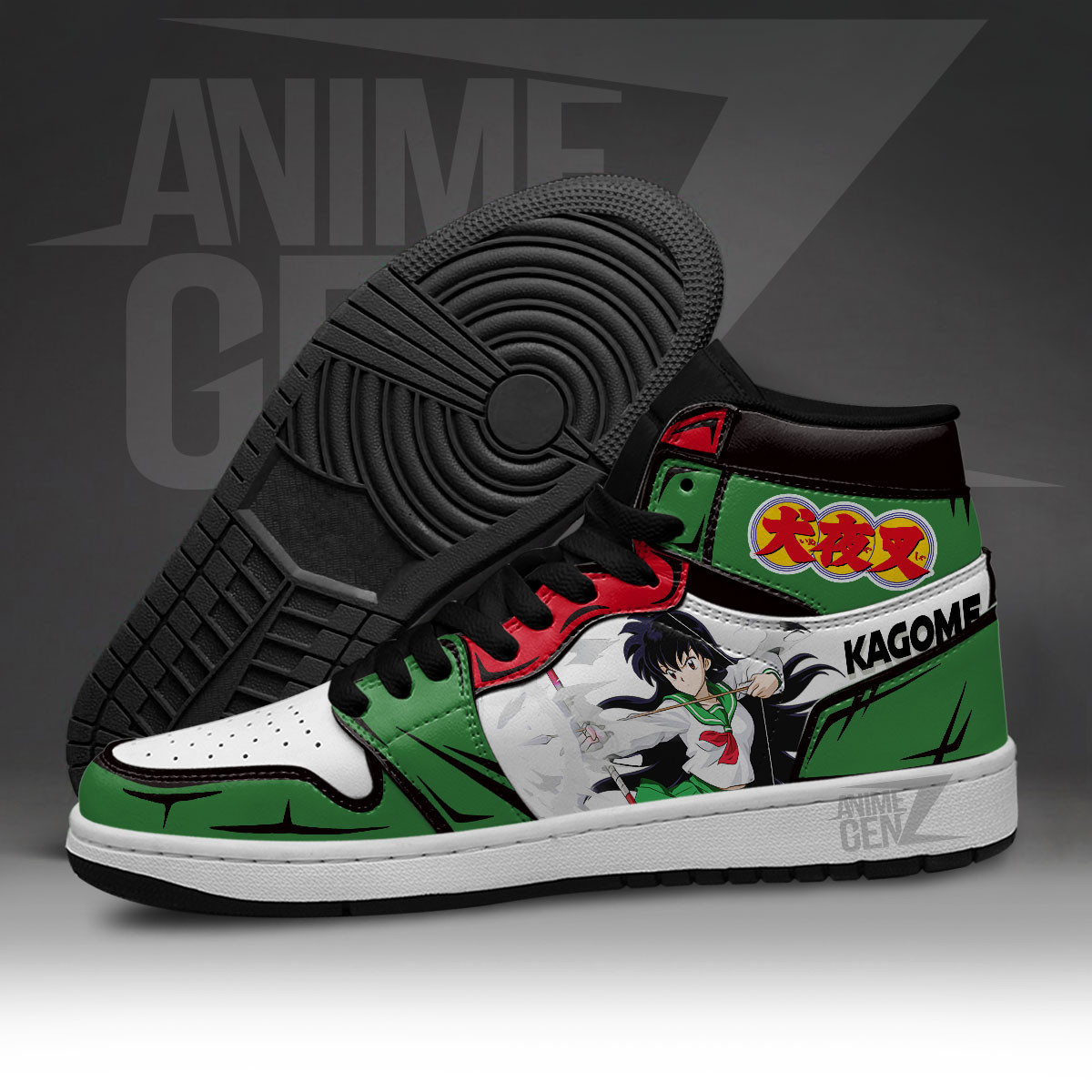 Higurashi Kagome JD Sneakers Inuyasha Custom Anime Shoes - Image 3