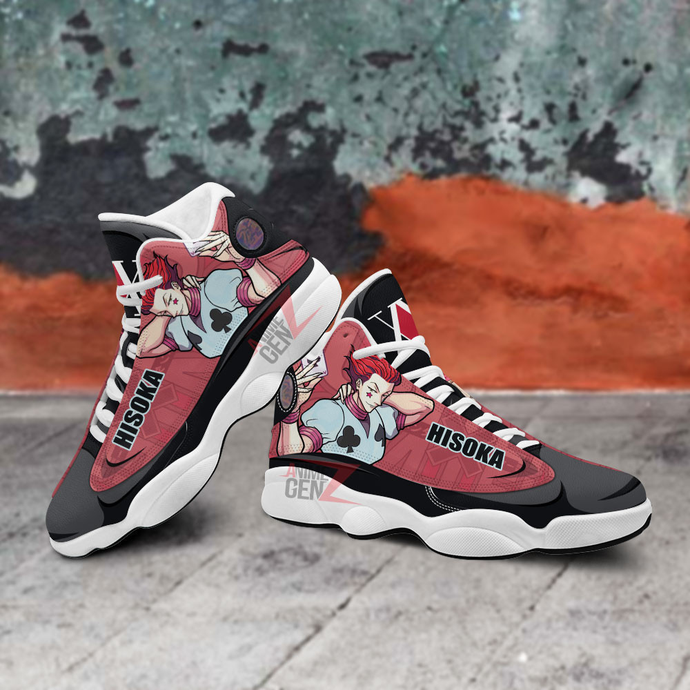 Hunter x Hunter Air Jordan 13 Sneakers Custom Hisoka Morow Anime Shoes - Image 5
