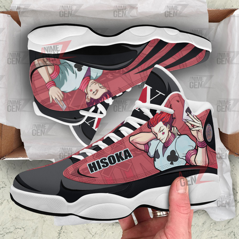 Hunter x Hunter Air Jordan 13 Sneakers Custom Hisoka Morow Anime Shoes - Image 3