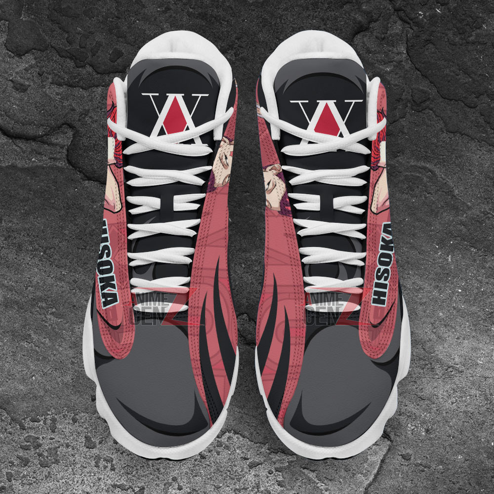 Hunter x Hunter Air Jordan 13 Sneakers Custom Hisoka Morow Anime Shoes - Image 4