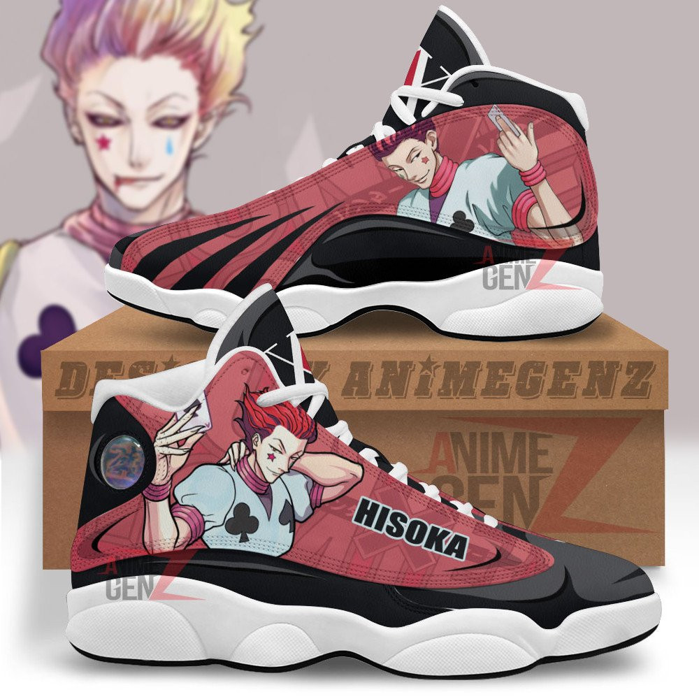 Hunter x Hunter Air Jordan 13 Sneakers Custom Hisoka Morow Anime Shoes