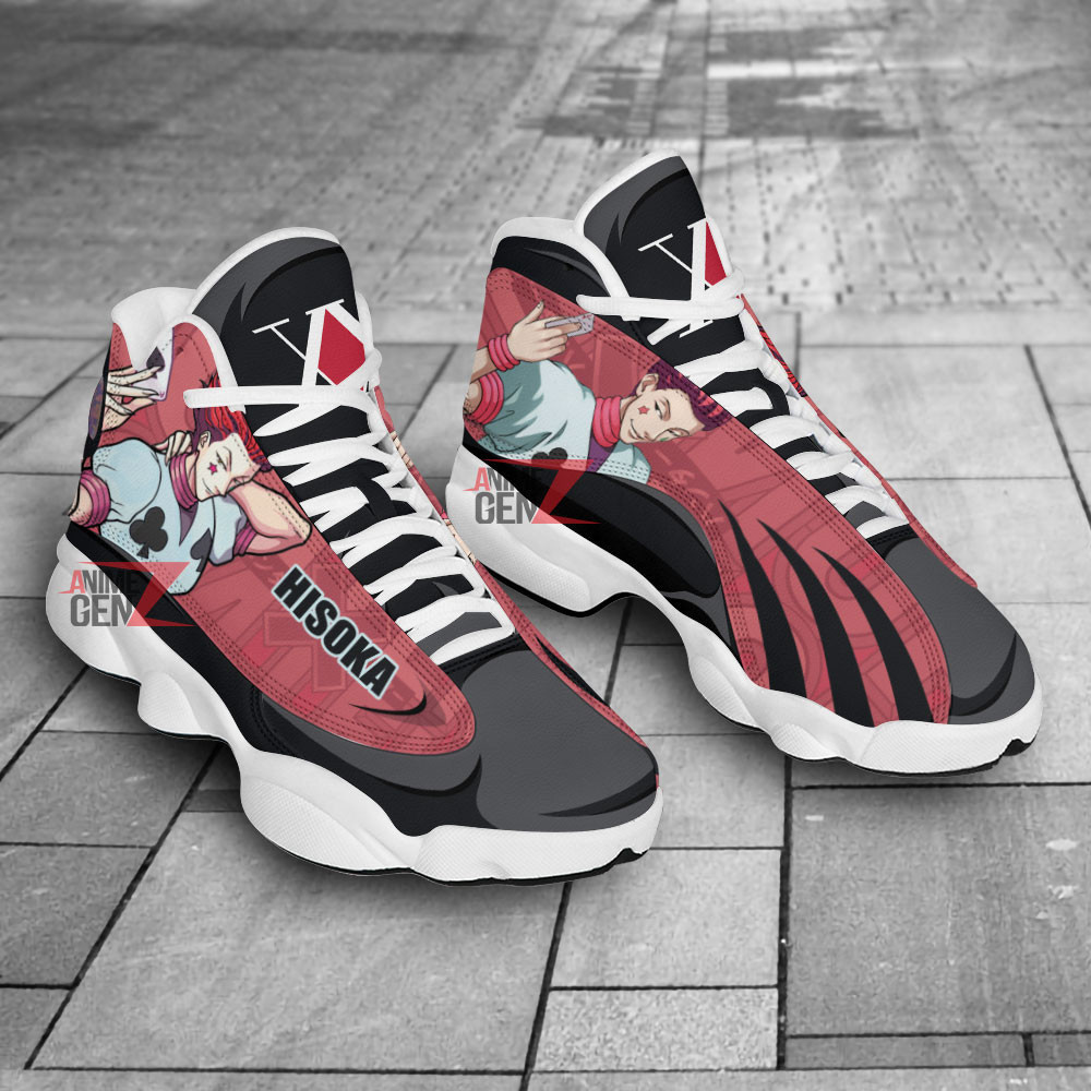 Hunter x Hunter Air Jordan 13 Sneakers Custom Hisoka Morow Anime Shoes - Image 2