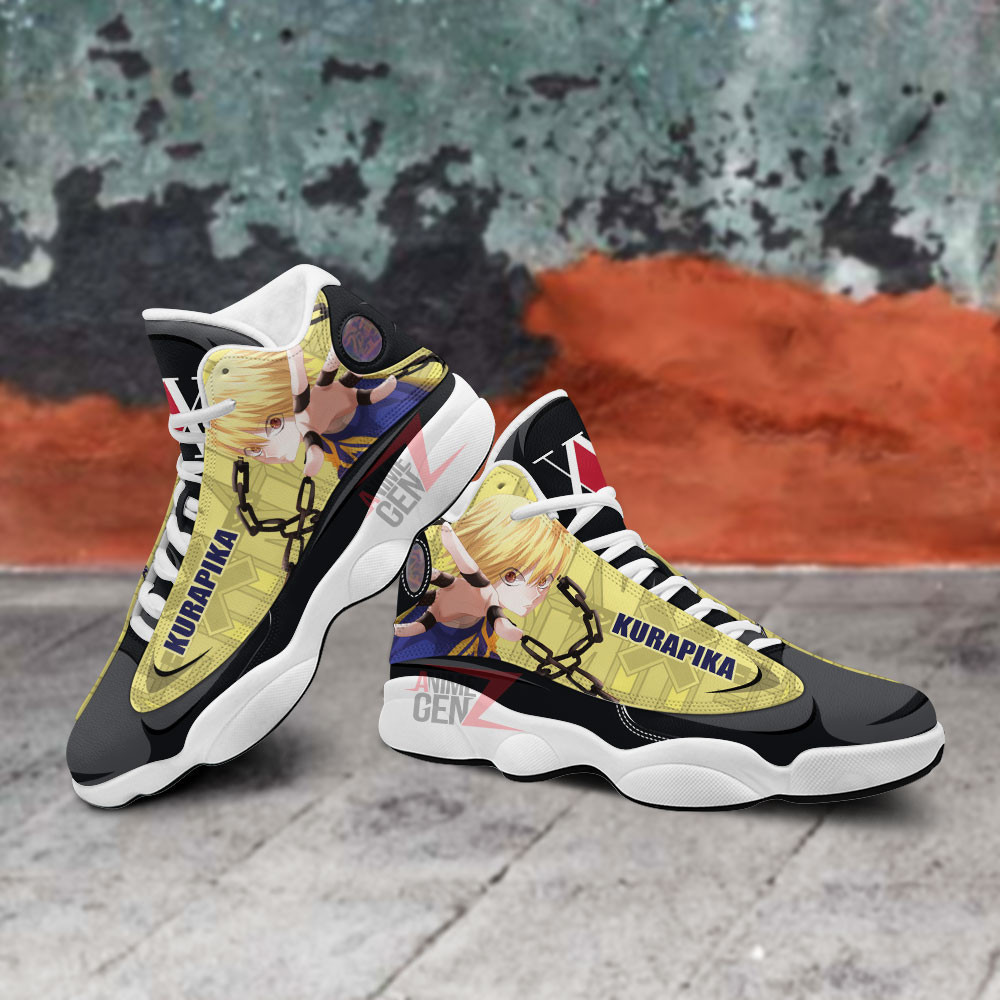 Hunter x Hunter Air Jordan 13 Sneakers Custom Kurapika Kurta Anime Shoes - Image 5