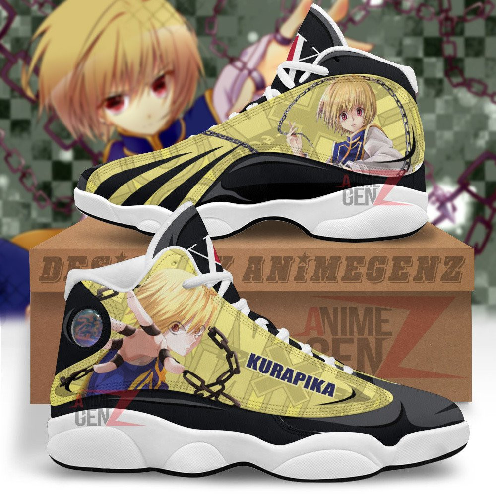 Hunter x Hunter Air Jordan 13 Sneakers Custom Kurapika Kurta Anime Shoes