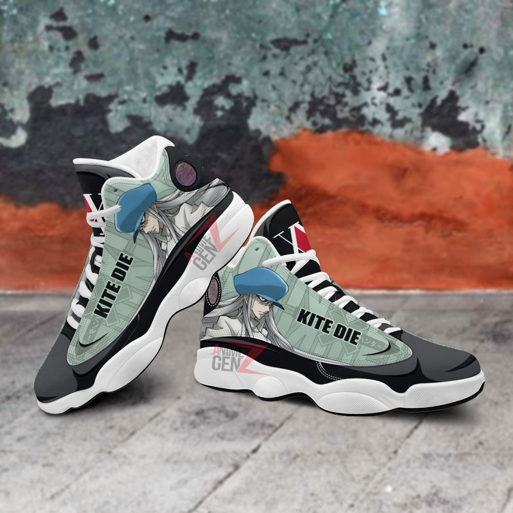 Hunter x Hunter Kite Die Air Jordan 13 Sneakers Custom Anime Shoes - Image 5