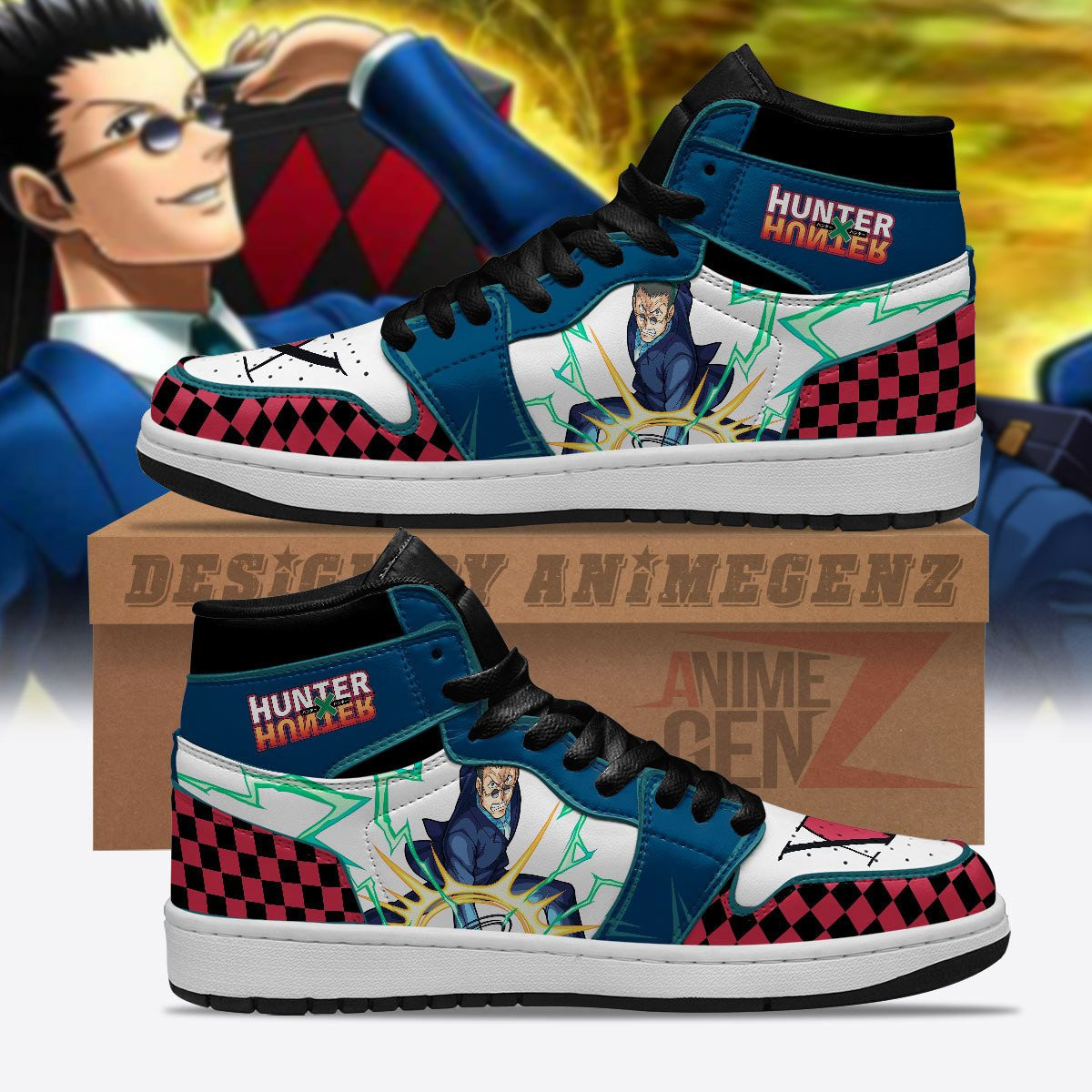 Hunter x Leorio Paradinight JD Sneakers Custom Anime Shoes