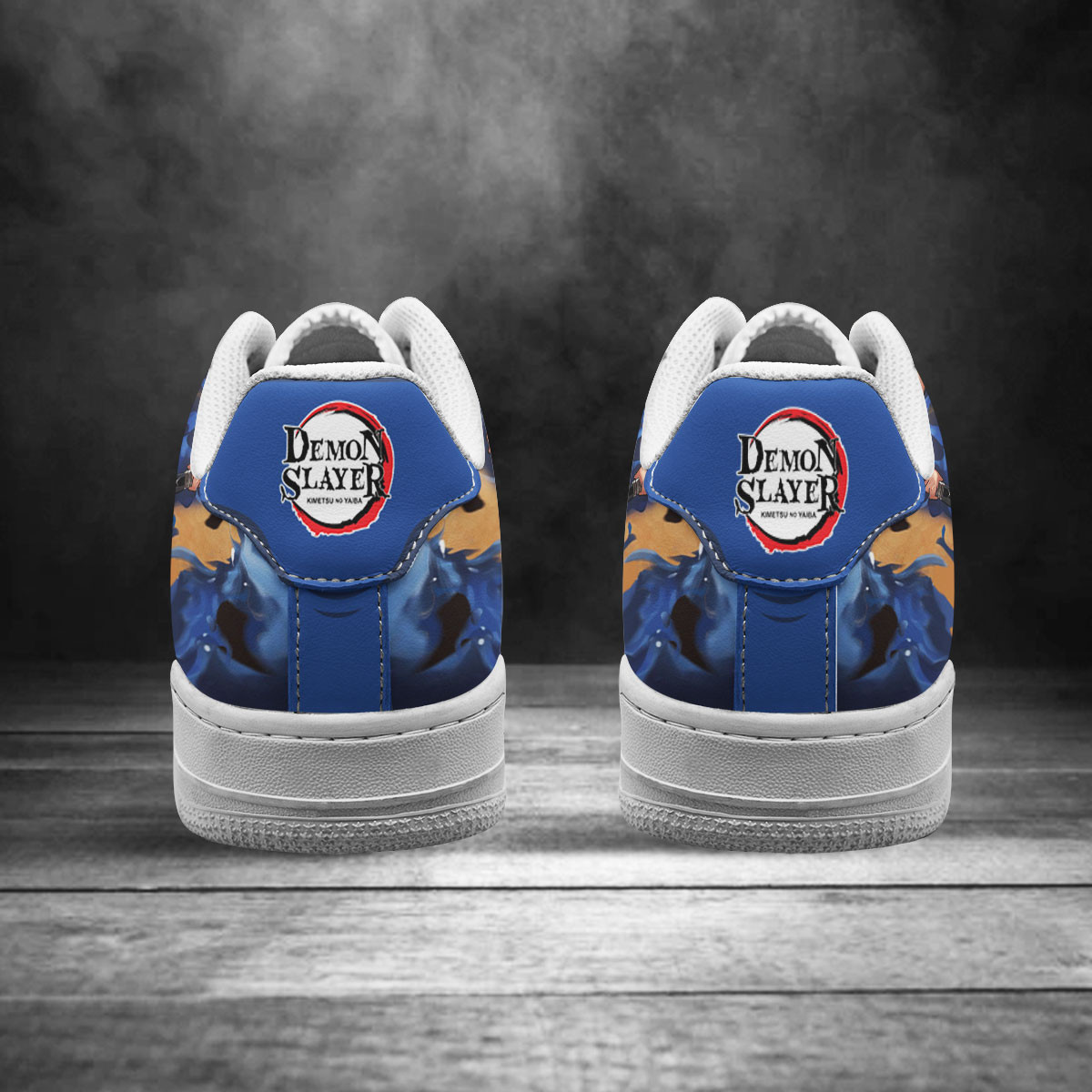 Inosuke Rengoku Air Sneakers Demon Slayer Custom Anime Shoes - Image 4