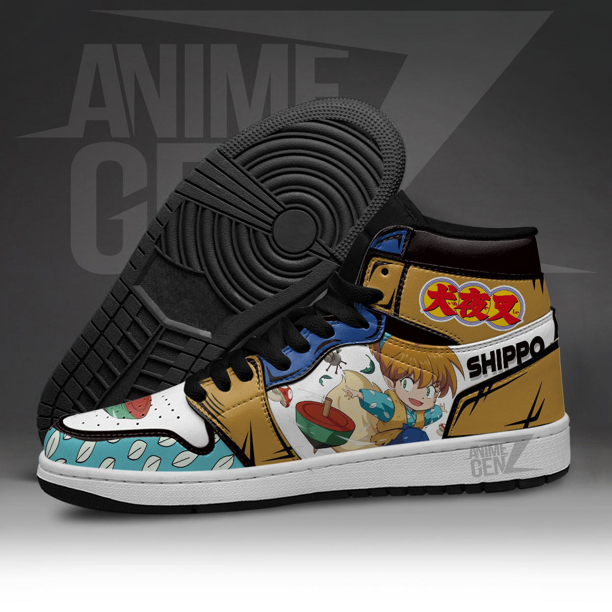 Inuyasha Shippo JD Sneakers Inuyasha Custom Anime Shoes - Image 5