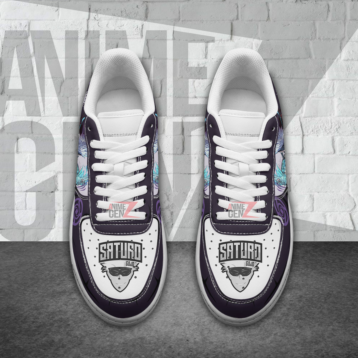 Jujutsu Kaisen Satoru Gojo Air Sneakers Custom Anime Shoes - Image 4