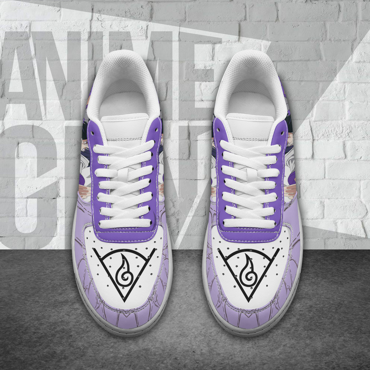 Naruto Hinata Air Sneakers Custom Anime Shoes - Image 3