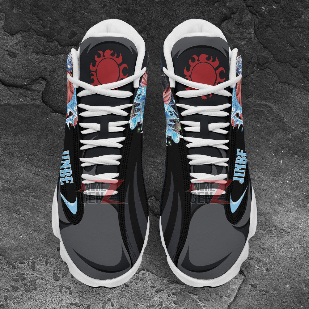 One Piece Jinbe Air Jordan 13 Sneakers Custom Anime Shoes - Image 4