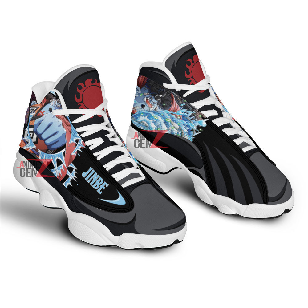 One Piece Jinbe Air Jordan 13 Sneakers Custom Anime Shoes - Image 2