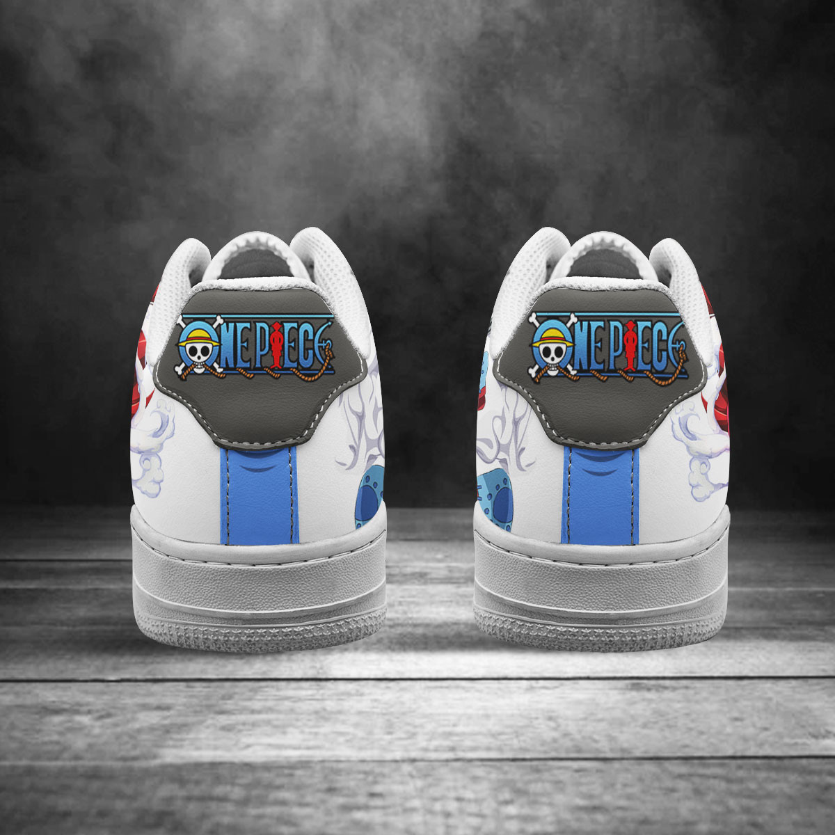 One Piece Monkey D. Luffy Gear 4 Air Sneakers Custom Anime Shoes - Image 4