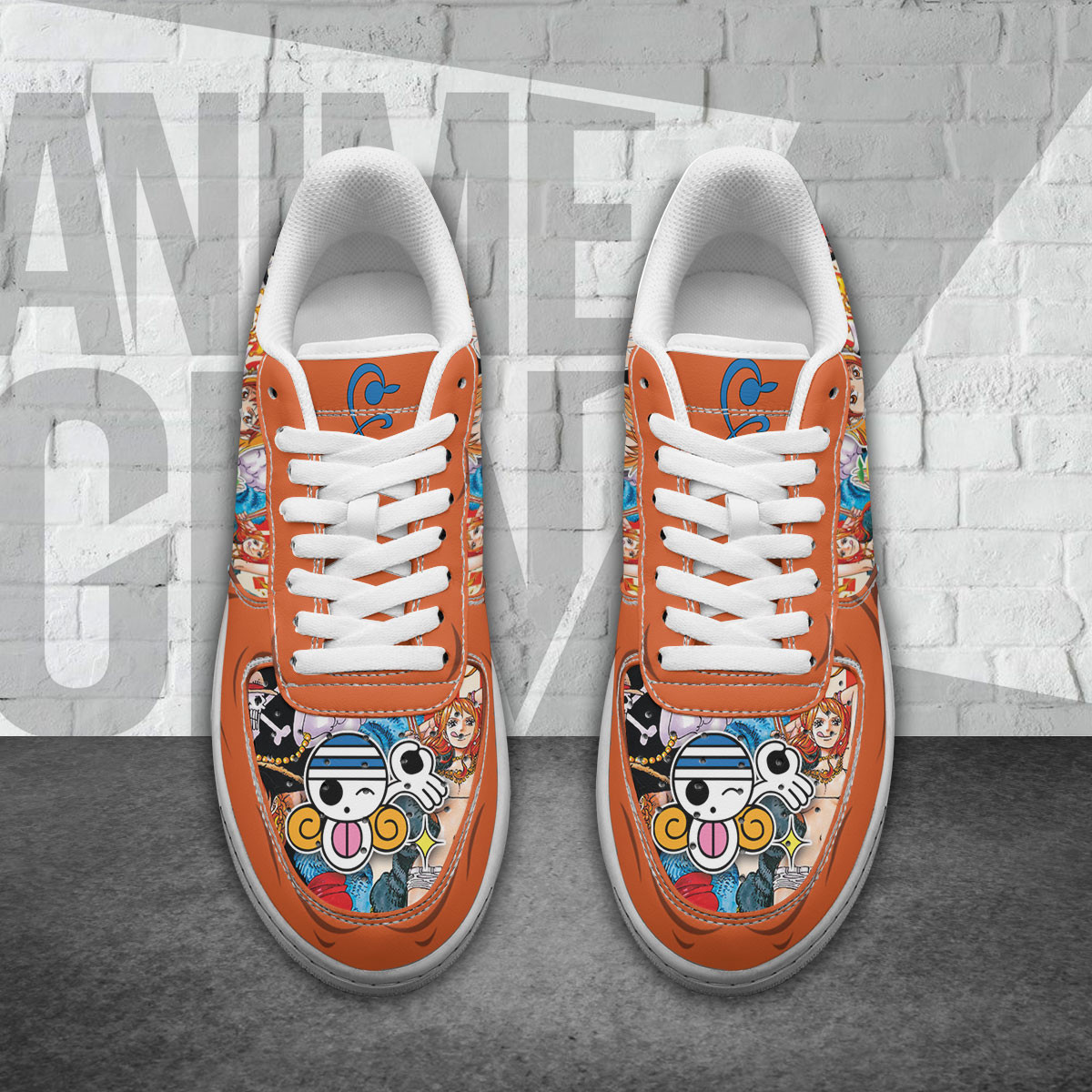 One Piece Nami Air Sneakers Custom Anime Shoes - Image 3