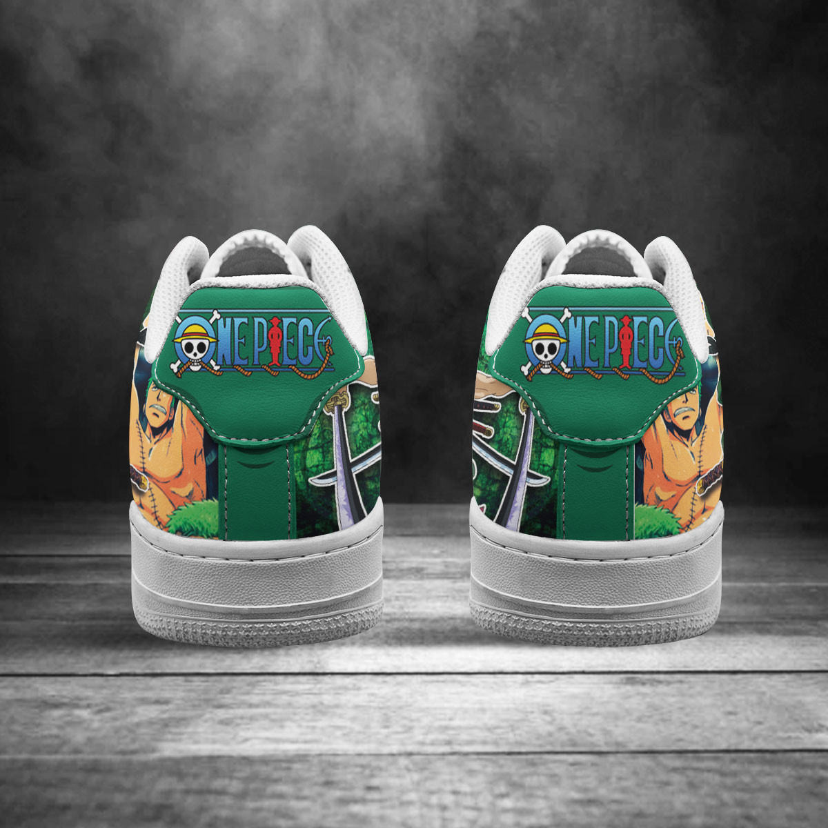 One Piece Roronoa Zoro Air Sneakers Custom Anime Shoes - Image 4