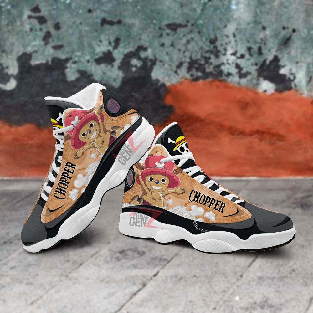 One Piece Tony Chopper Air Jordan 13 Sneakers Custom Anime Shoes - Image 5