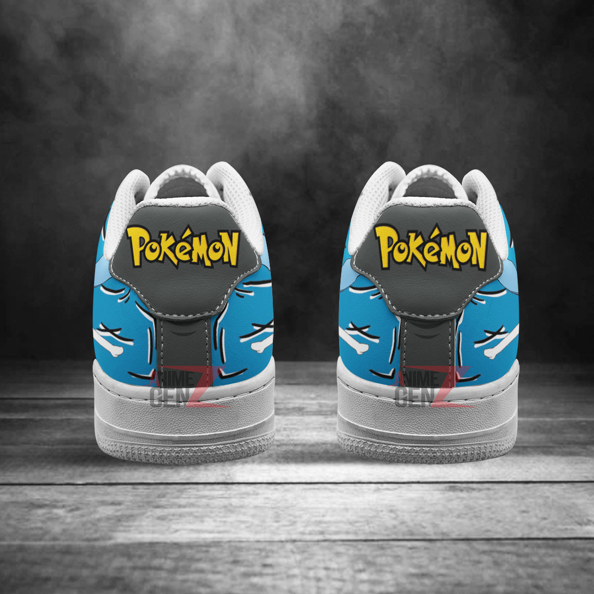 Pokemon Lucario Air Sneakers Custom Anime Shoes - Image 5