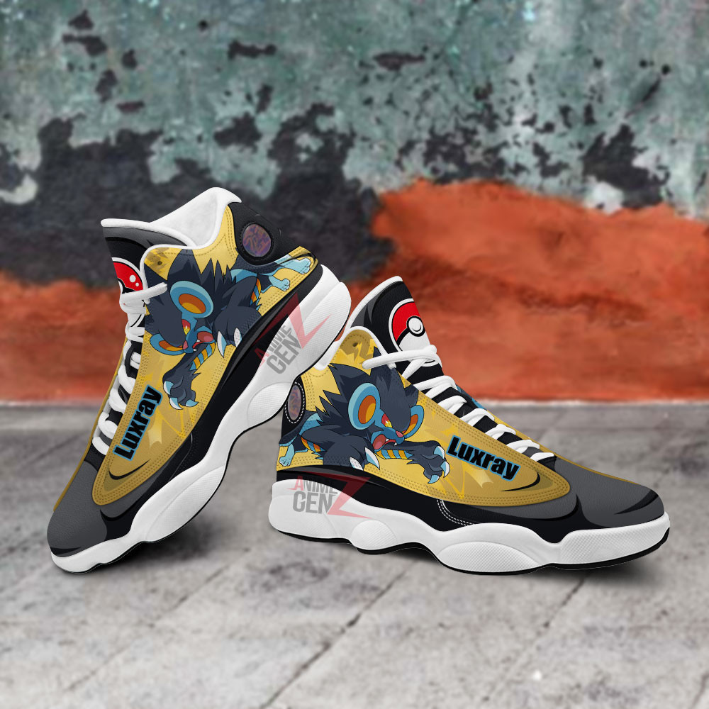 Pokemon Luxray Air Jordan 13 Sneakers Custom Anime Shoes - Image 5