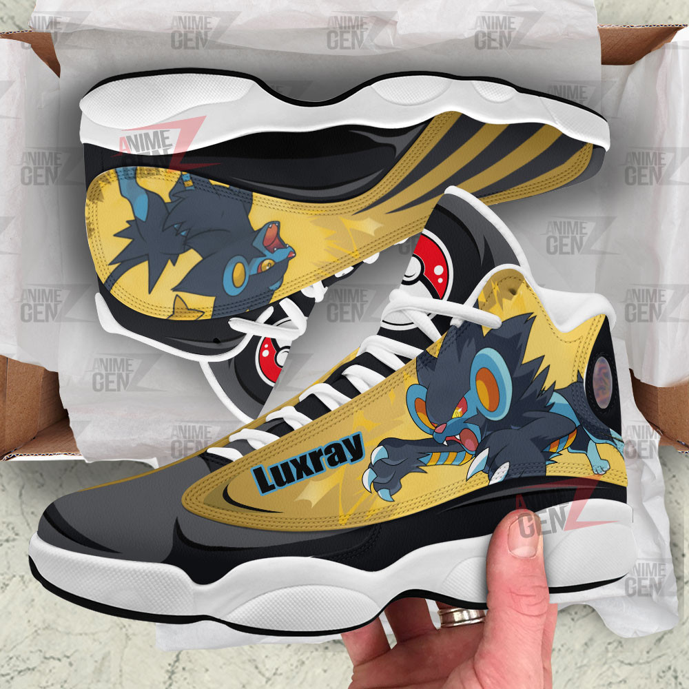 Pokemon Luxray Air Jordan 13 Sneakers Custom Anime Shoes - Image 3