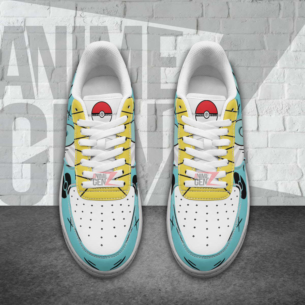 Pokemon Squirtle Air Sneakers Custom Anime Shoes - Image 4