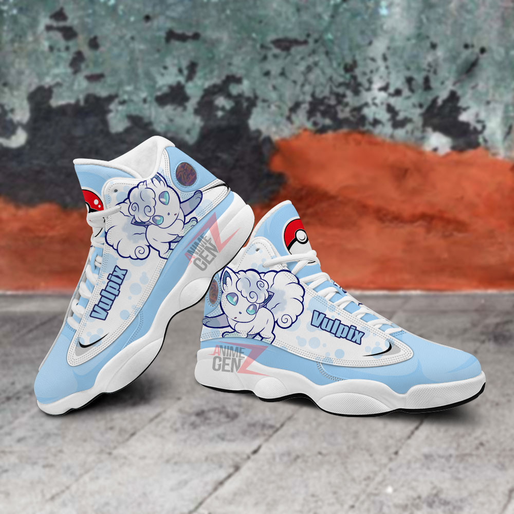 Pokemon Vulpix alola Air Jordan 13 Sneakers Custom Anime Shoes - Image 5