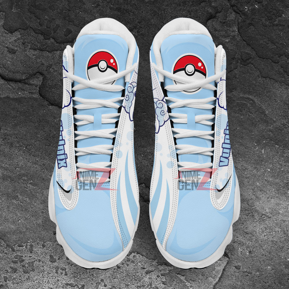 Pokemon Vulpix alola Air Jordan 13 Sneakers Custom Anime Shoes - Image 4