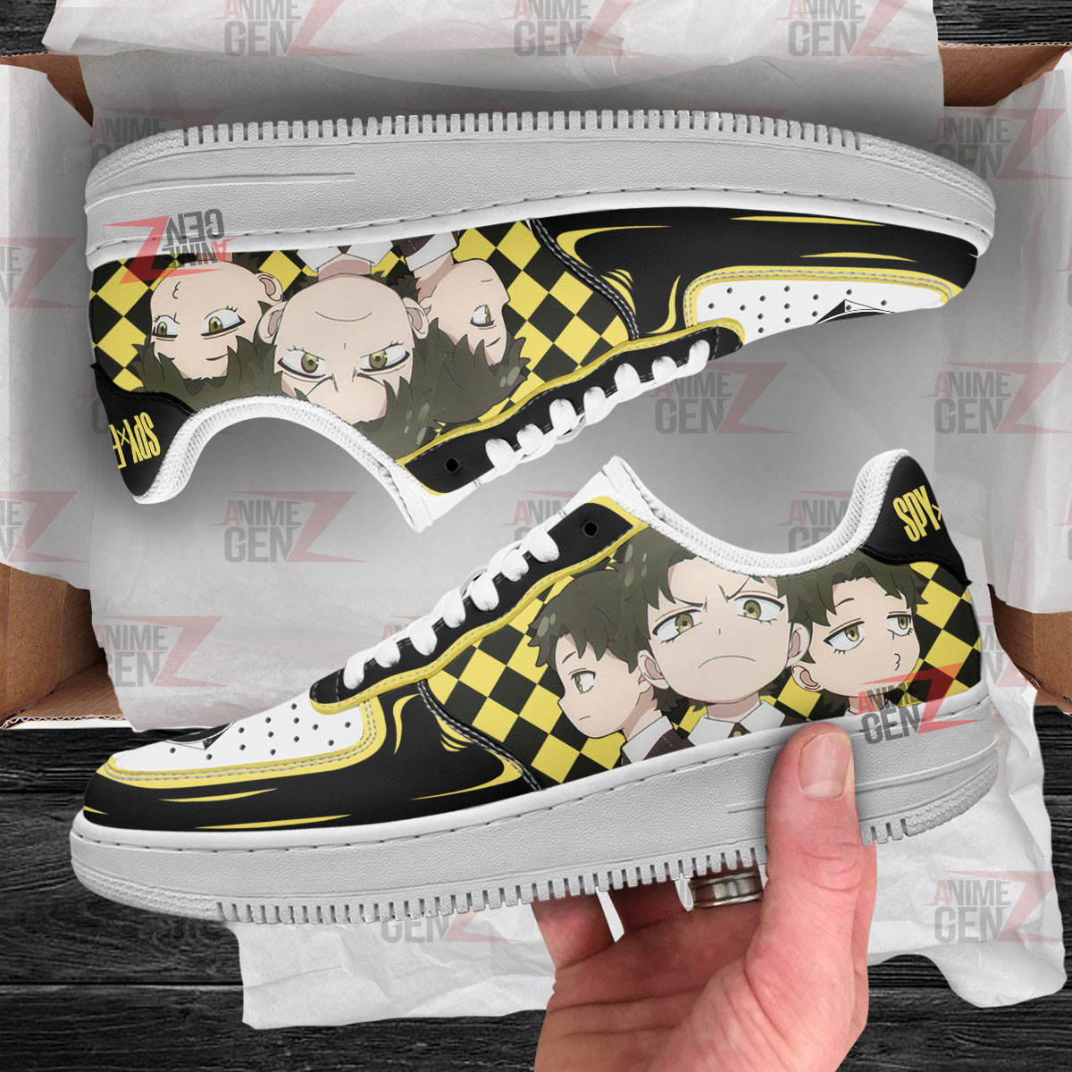 Spy X Family Damian Desmond Air Sneakers Custom Anime Shoes - Image 2