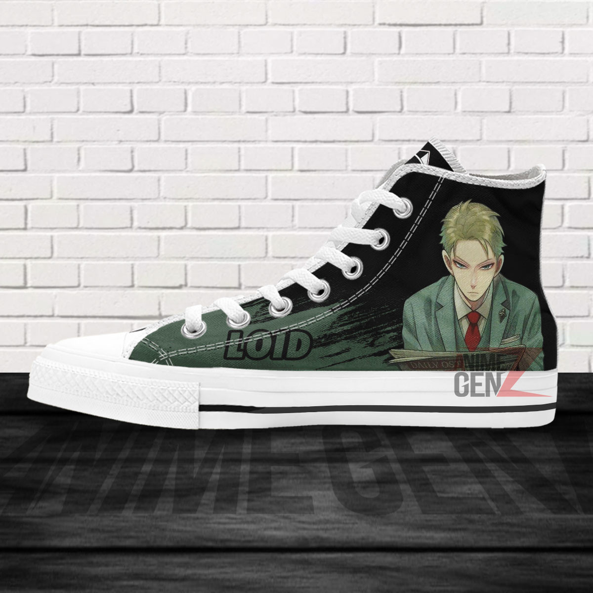 Spy X Family Loid Forger High Top Shoes Custom Anime Shoes - Image 4